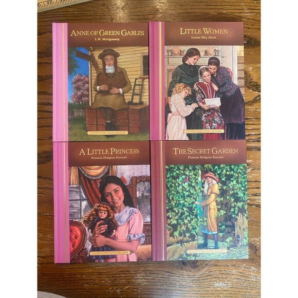 Set Of 4 Fully Illustrated Adapted Classics Dalmatian Press: Anne Of Green Gable - Picture 1 of 8